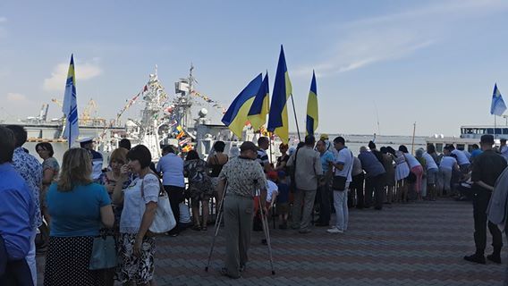 В Одессе начались торжества по случаю Дня ВМС