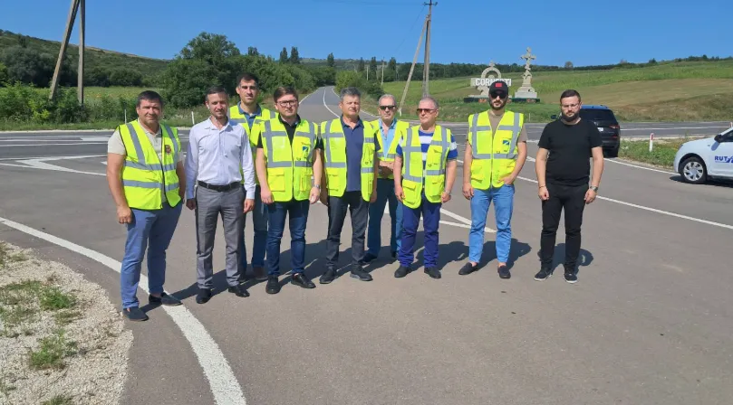 A avut loc recepția finală a lucrărilor de construcție a drumului de ocolire a comunei Bahmut