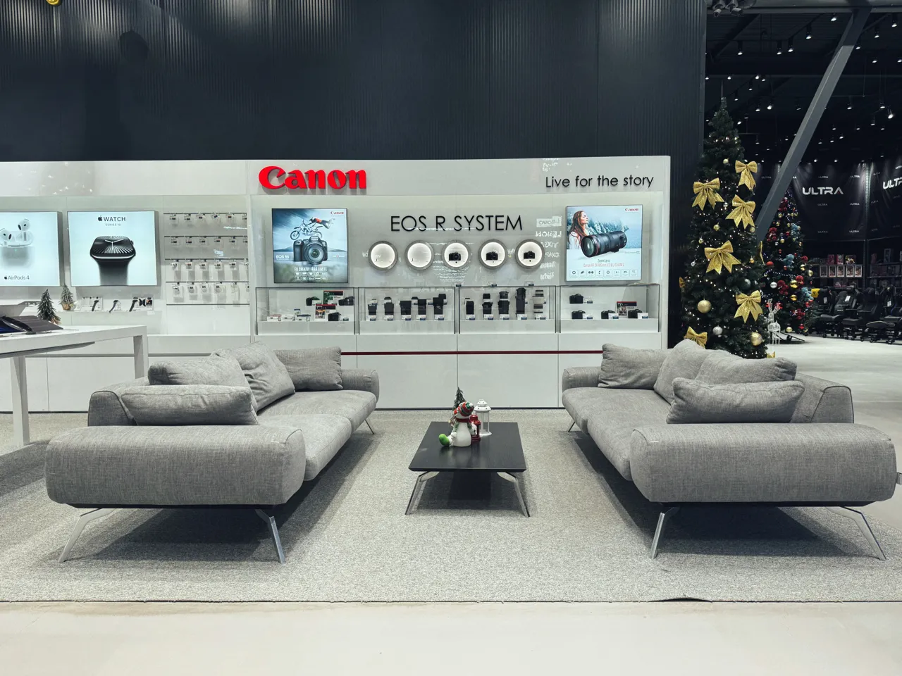 Ultra: Премьера Canon EOS R1 и Canon EOS R5 Mark II в новой бренд-зоне