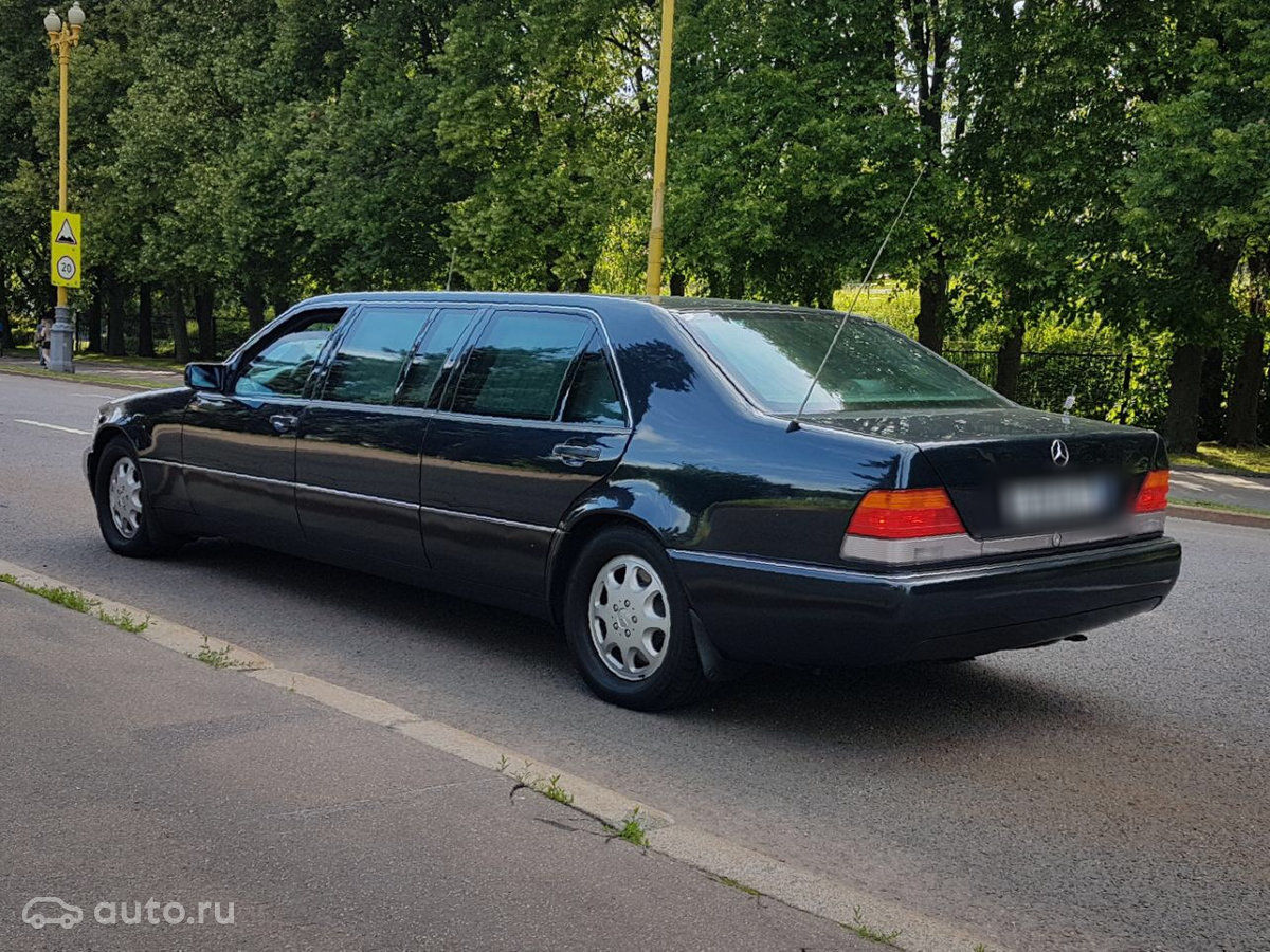 Лимузин Mercedes-Benz Ельцина продан за 280 тысяч евро