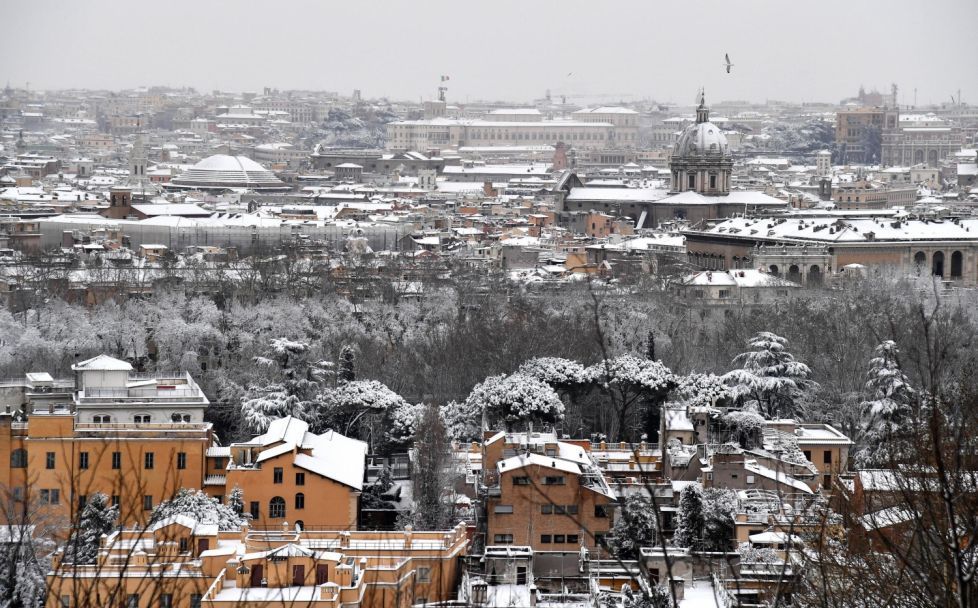 Europa, sub zăpadă: imagini superbe cu obiective turistice celebre acoperite de nea