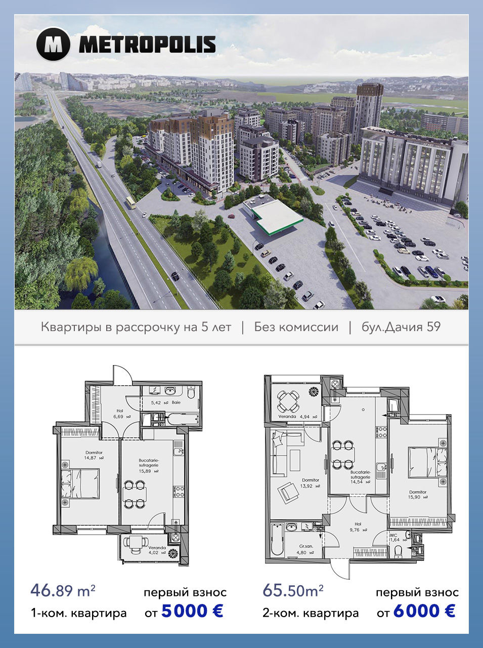Metropolis City: Атмосфера европейского города уже в Кишинёве
