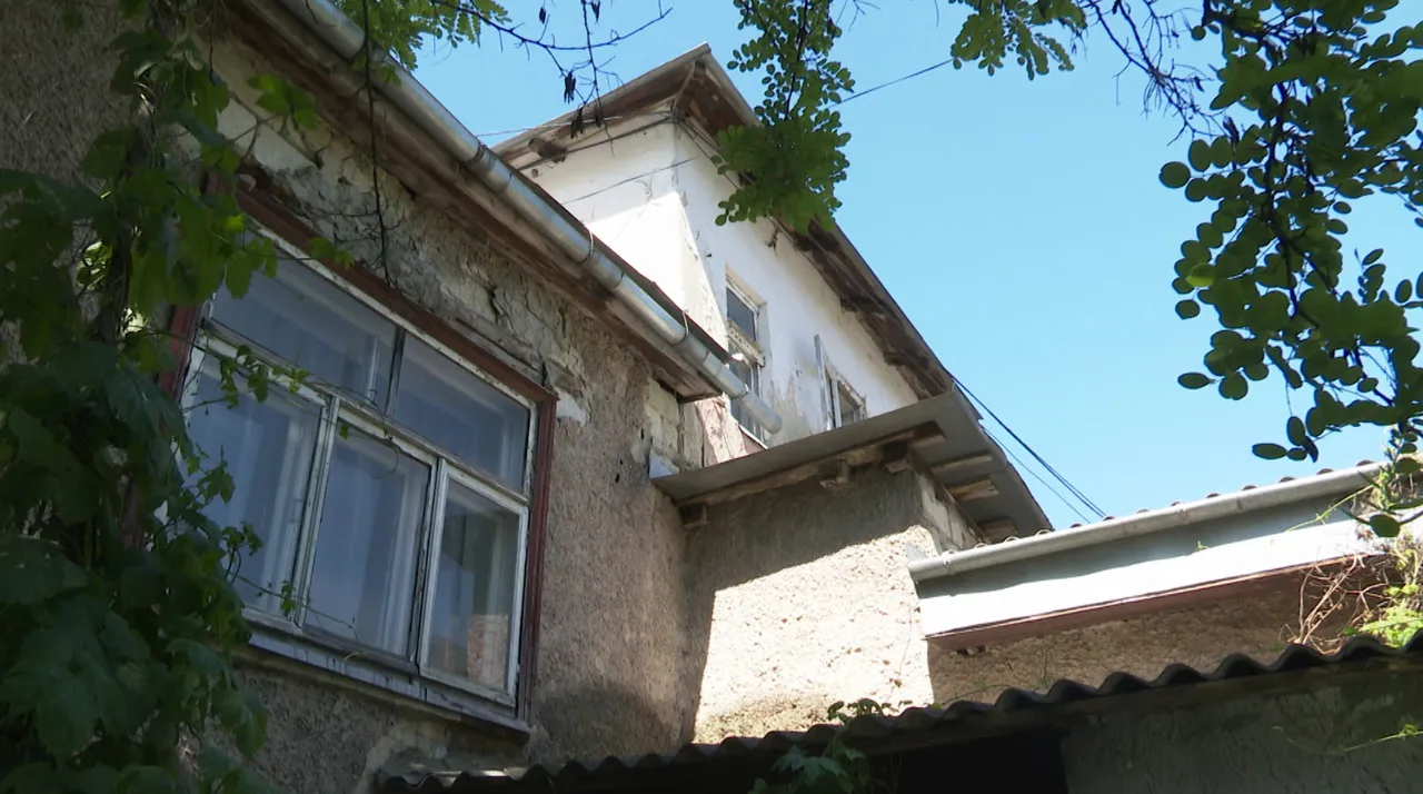 O clădire istorică din centrul Capitalei, în pericol de prăbușire