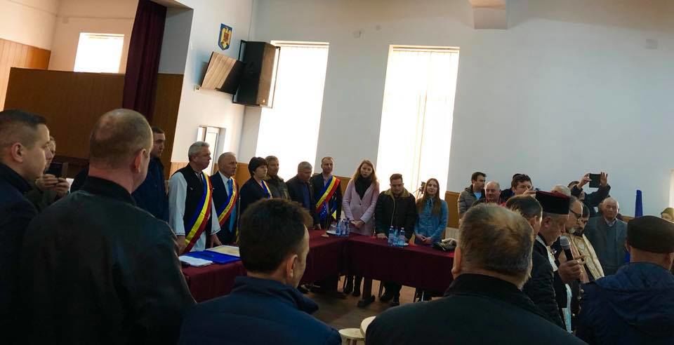 Comuna Corbi, Baimaclia și raionul Căușeni au semnat Declarația de Unire