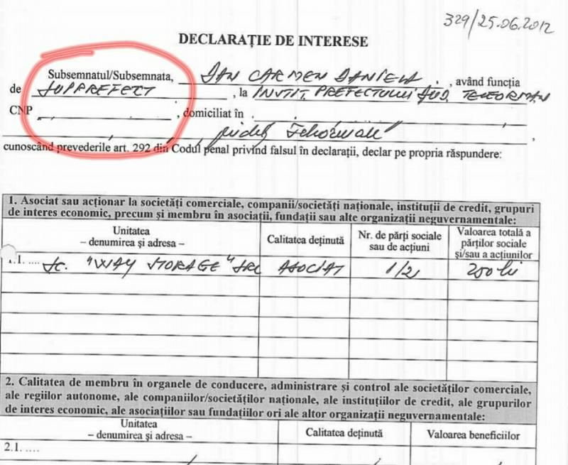 Greșeala gramaticală a unui ministru român în declarația de interese