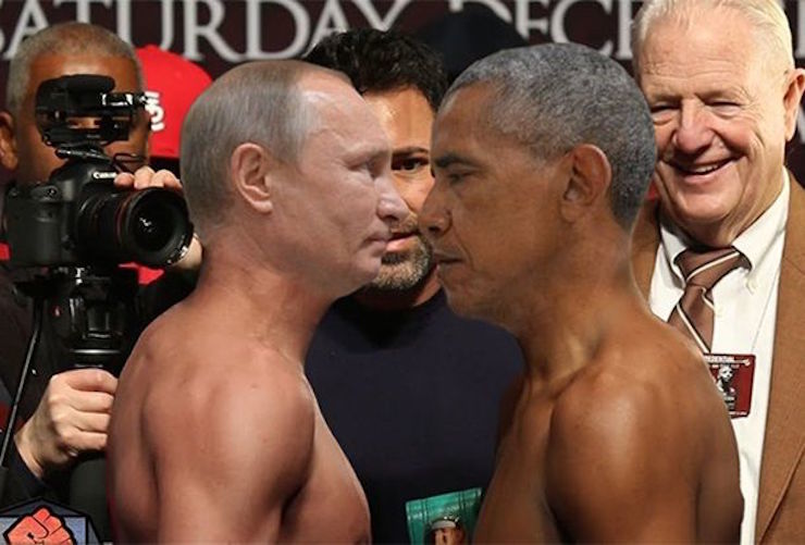 Холодный взгляд Путина и Обамы на G20 стал мемом