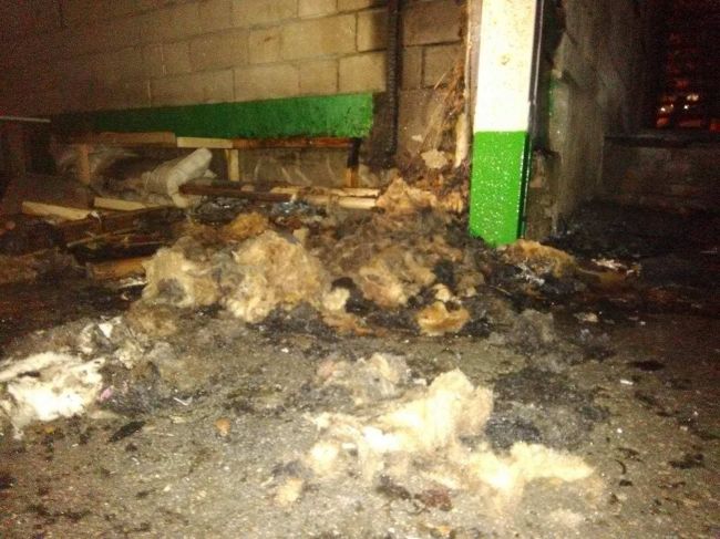 Во дворе столичного детского сада произошел пожар