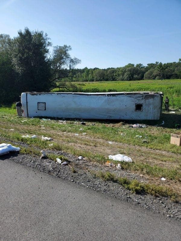 Более 50 человек пострадали в ДТП с туристическим автобусом в США