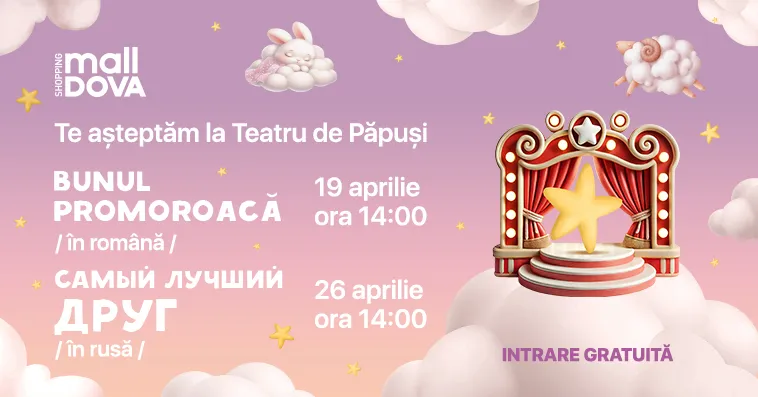 Easter la Shopping MallDova: Surprize pentru toată familia