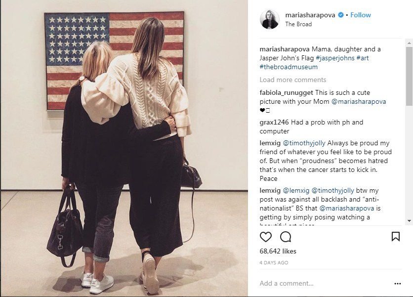 Maria Sharapova a reuşit să îi supere pe ruşi cu o fotografie. Imaginea controversată