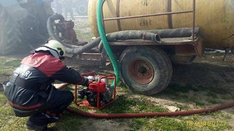 В Теленештах пожарные спасли 250 коров