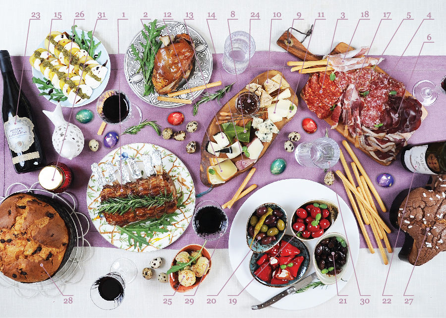 Grand Hall: Подготовка праздничного стола от супермаркета Gourmet ®