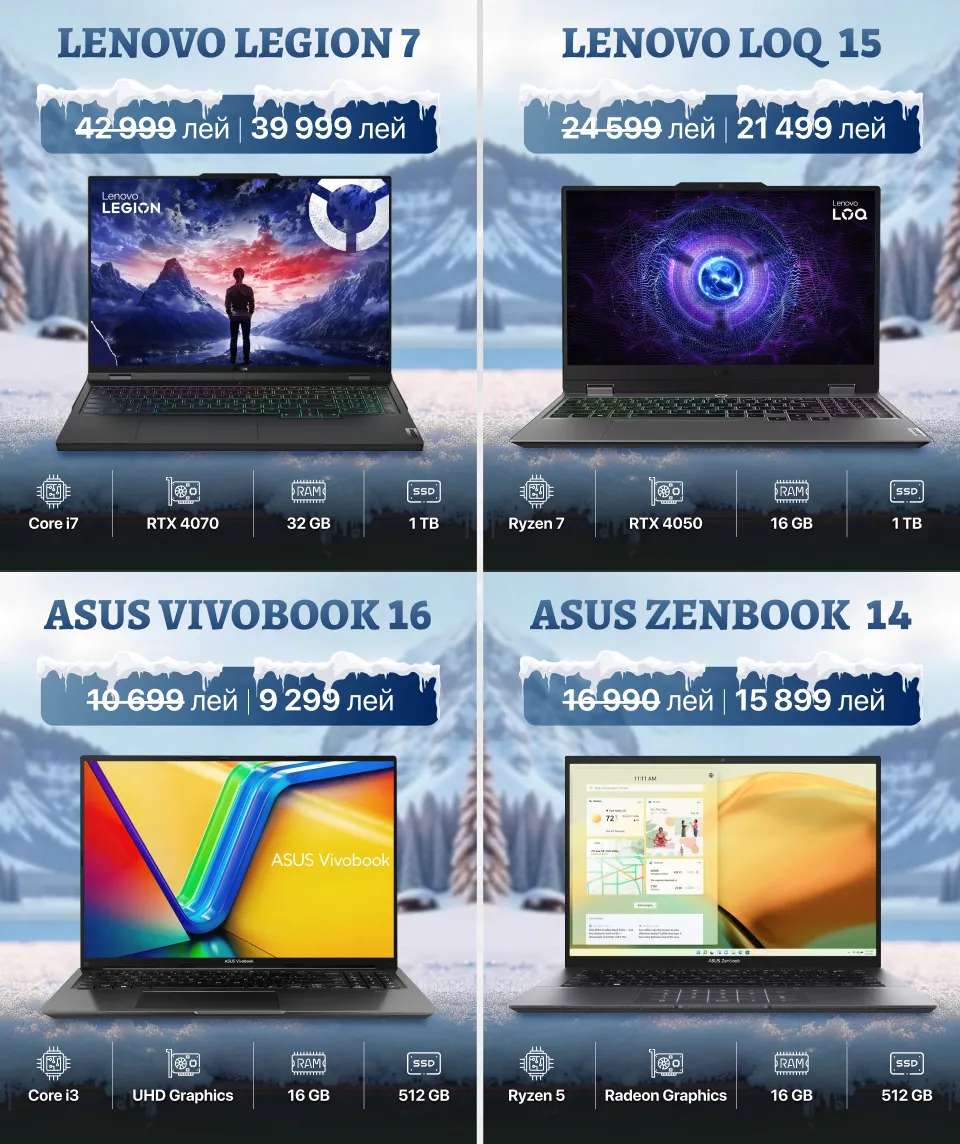 Xstore.md: WinterSale – максимальные скидки зимы до 10 000 леев