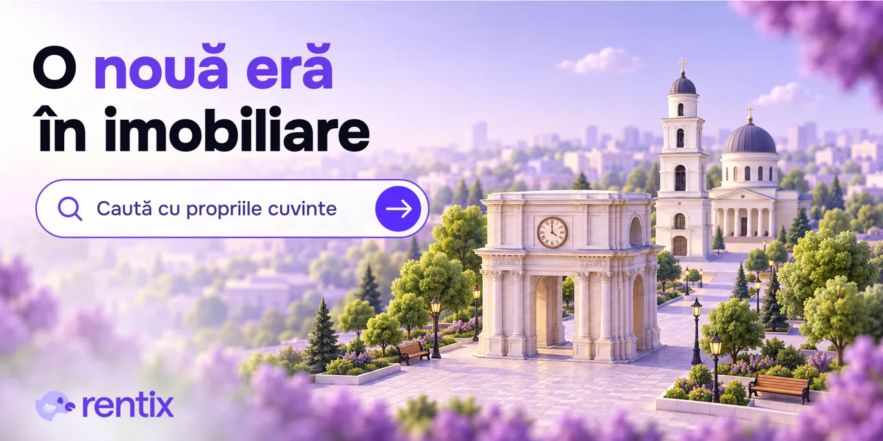 Unde puteți cumpăra un apartament în Chișinău: un nou mod de a căuta pe Rentix
