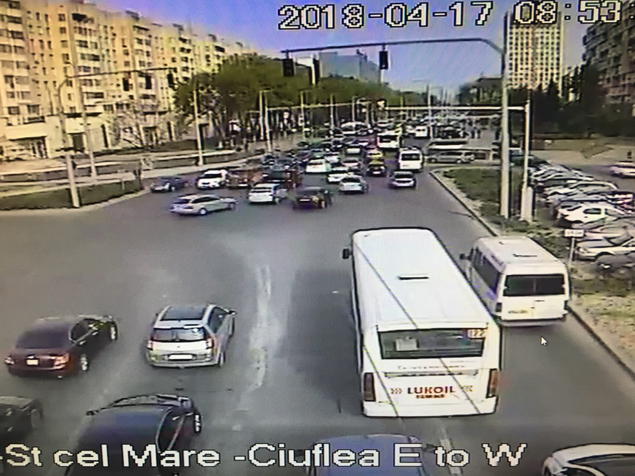 Служба InfoTrafic сообщила об улицах с пробками в Кишиневе