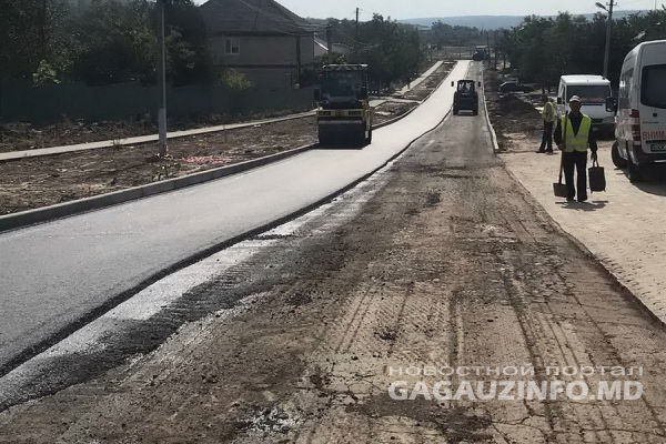 В Авдарме завершается ремонт одной из центральных улиц