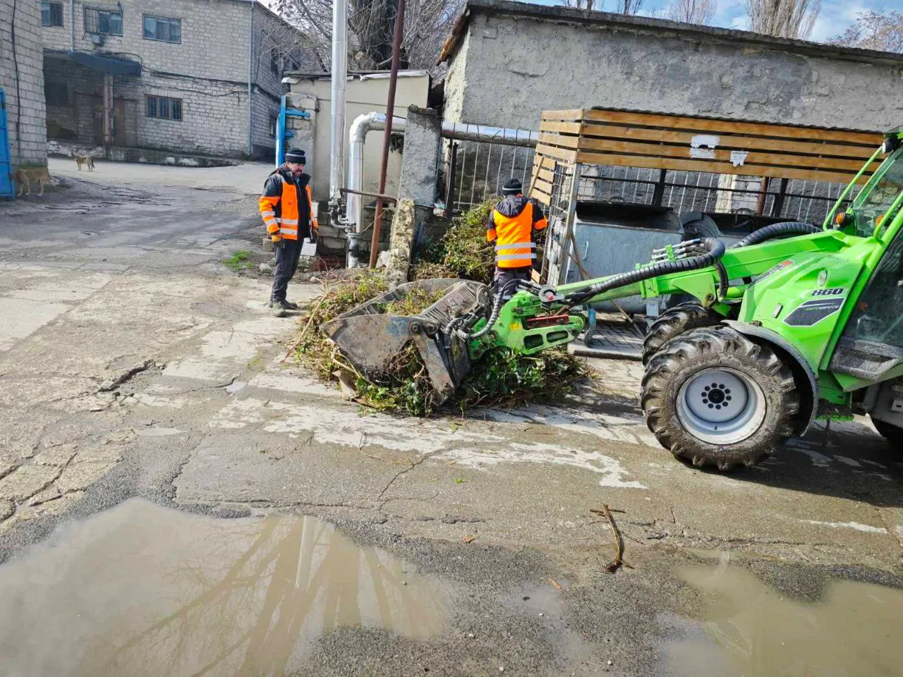 Кишинев встречает весну генеральной уборкой
