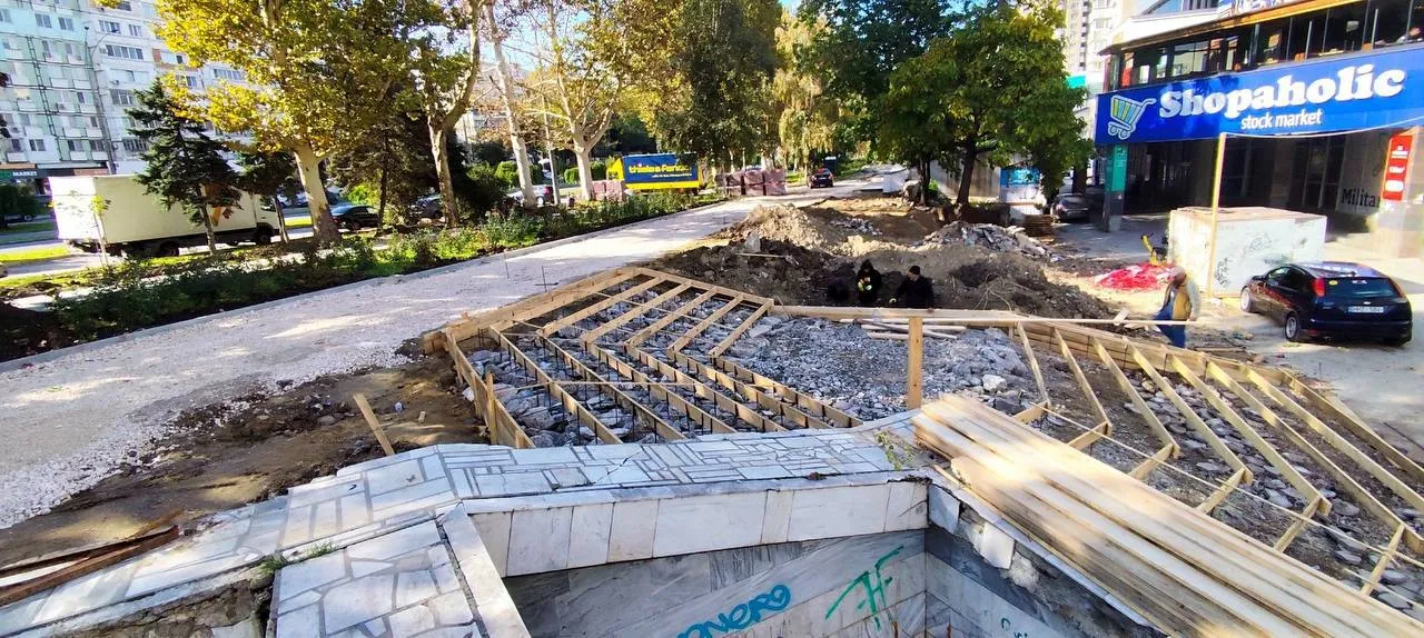 Lucrările de modernizare a bulevardului Dacia continuă în Chișinău