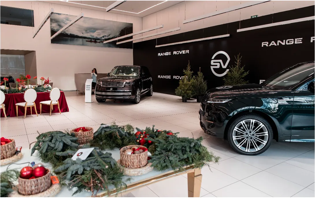 Рождественский вечер Range Rover