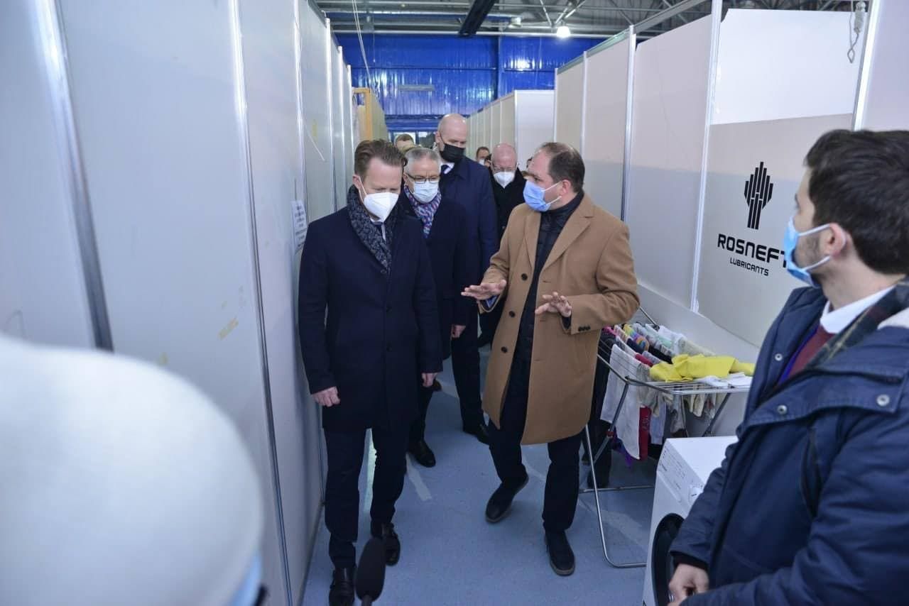 Чебан: Вместе с Йеппе Кофодом мы посетили Центры размещения беженцев