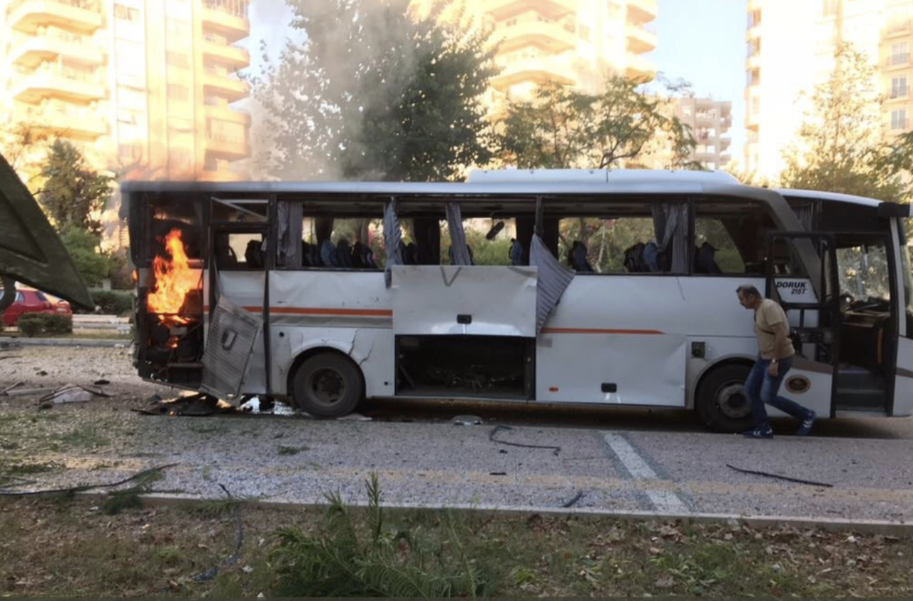 В турецком Мерсине прогремел взрыв
