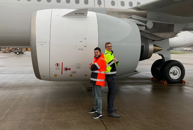 Второй самолет Airbus A321neo LR присоединился к флоту компании HiSky