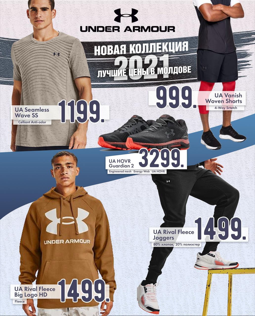 Sportlandia: Самая инновационная коллекция в истории Under Armour