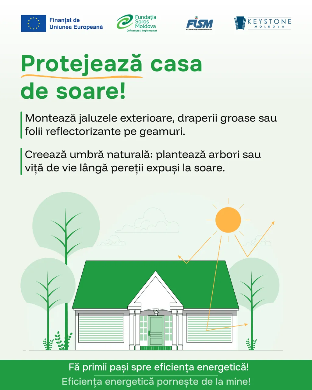 Utilizăm energia eficient: Gesturi simple, care reduc consumul și costurile - Soluții utile pentru sezonul cald