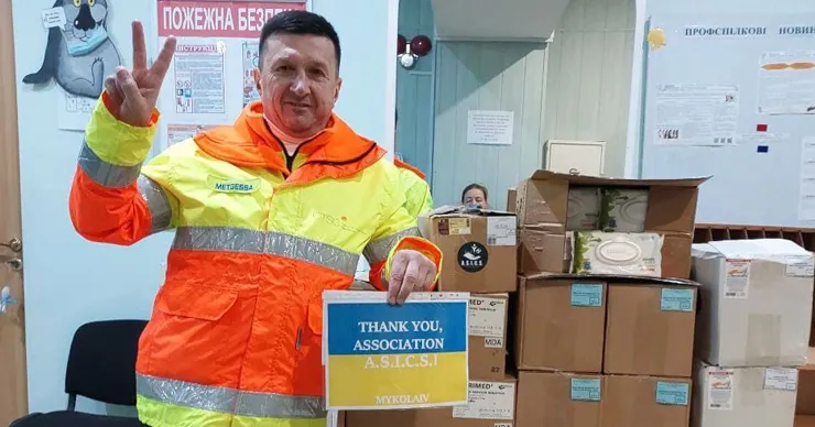 Больницы Украины получили медицинские изделия, предоставленные A.S.I.C.S.