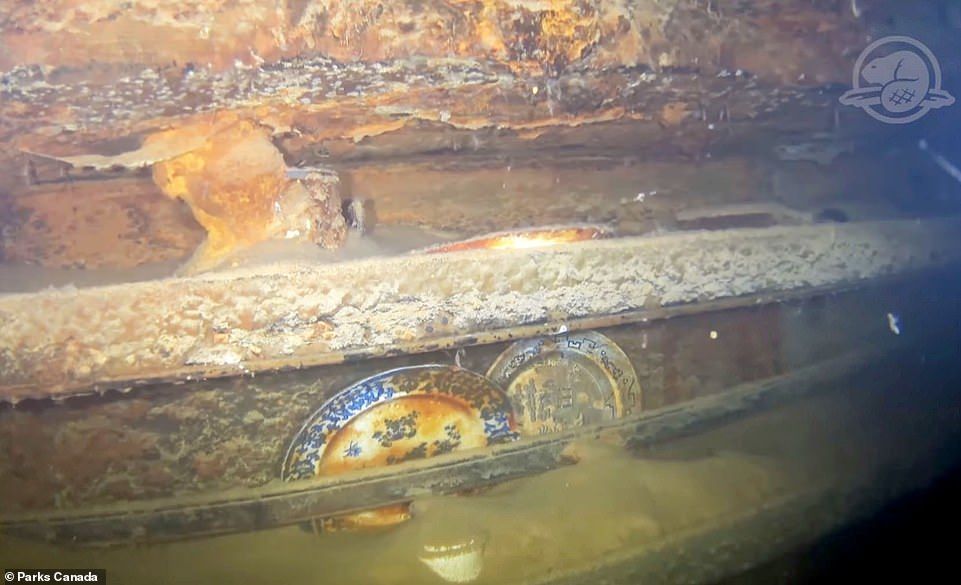 Морские археологи исследовали затонувшее 170 лет назад судно