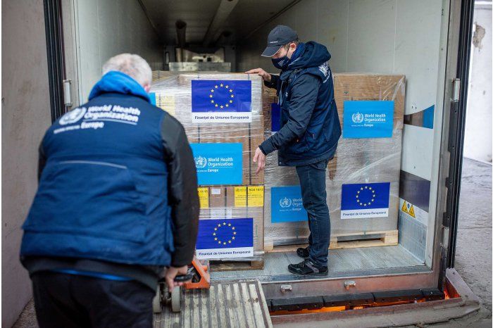 ВОЗ передала в дар Республике Молдова новую партию лекарств