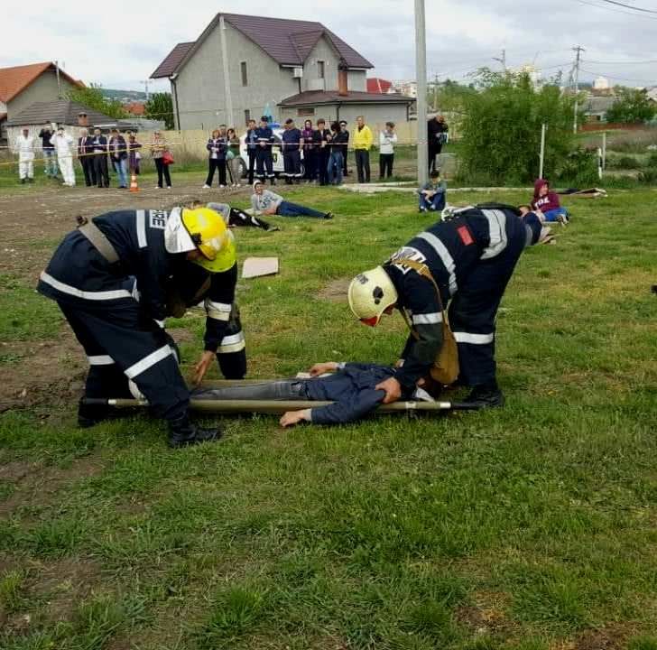 В Хынчештах прошли учения по гражданской защите