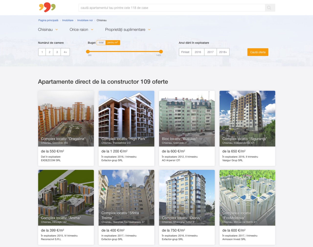 Un compartiment nou 999 ”Locuințe noi” ®