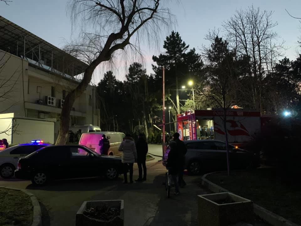 В кишиневском элитном ресторане  вспыхнул пожар