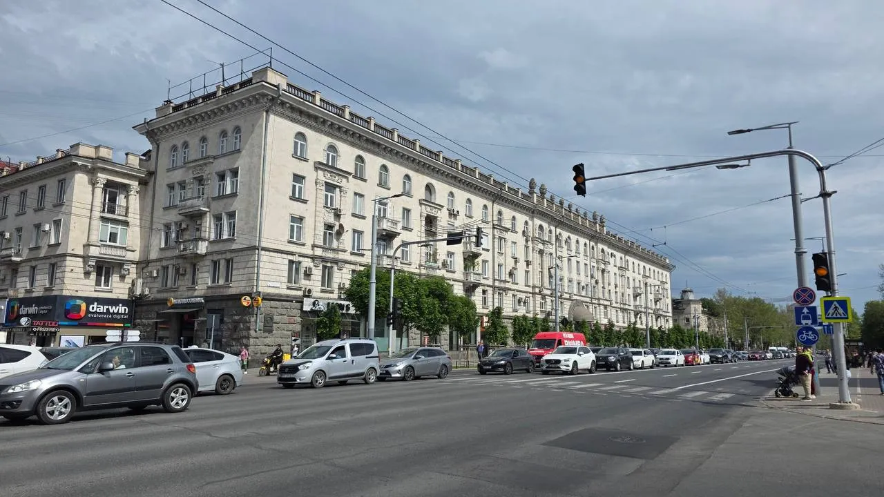 Кишинёв сковали пятничные пробки