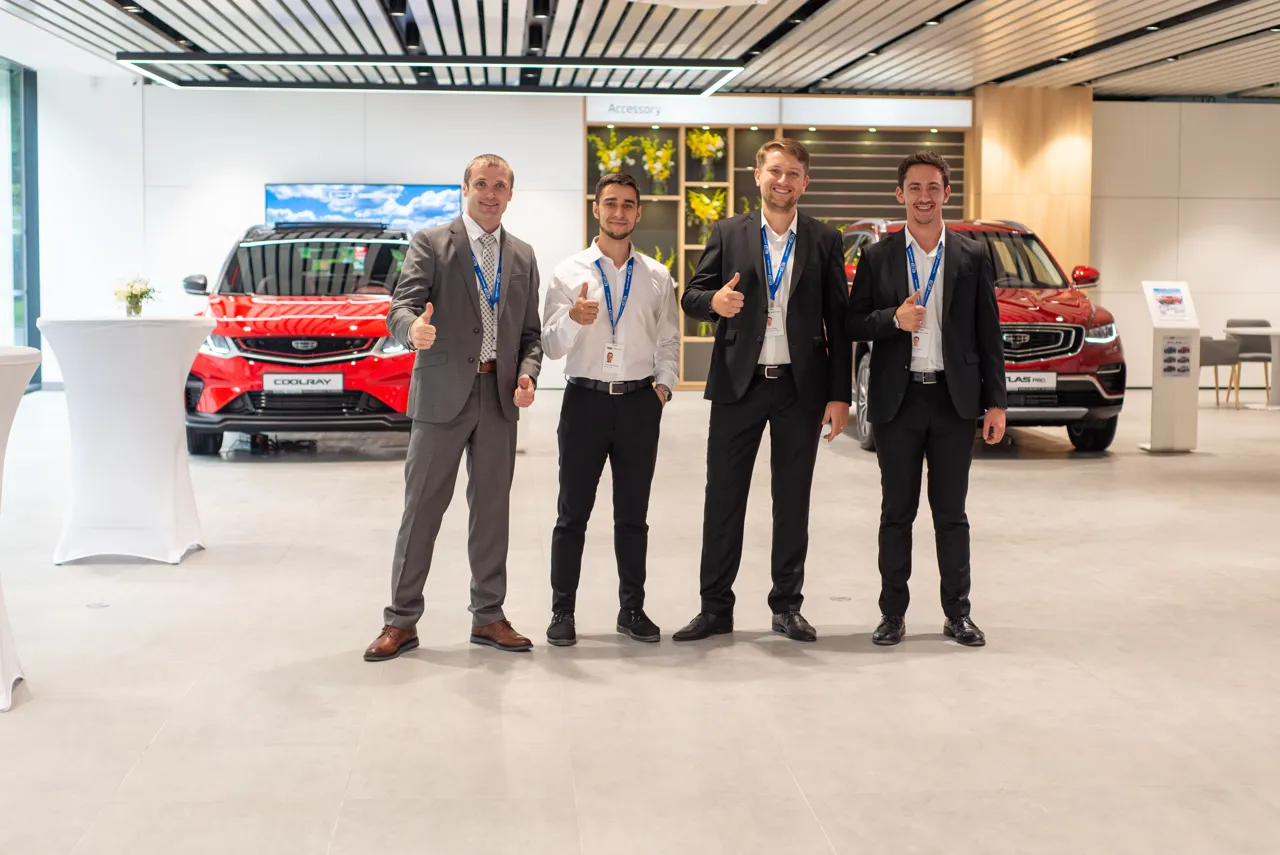 В Кишиневе открыт первый автоцентр Geely