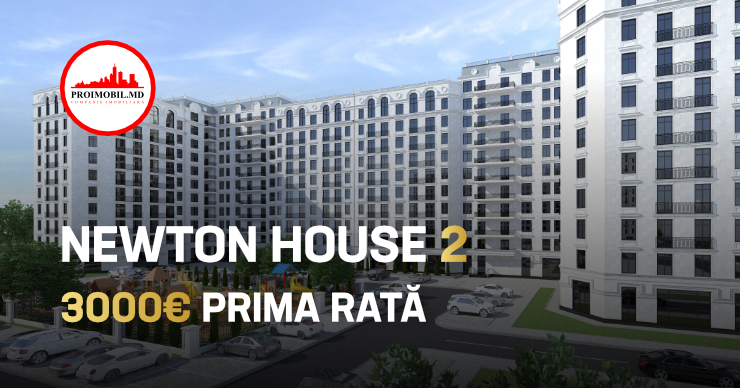 Pro Imobil: Начало продаж в Newton House 2 — 600 €/м2 ®