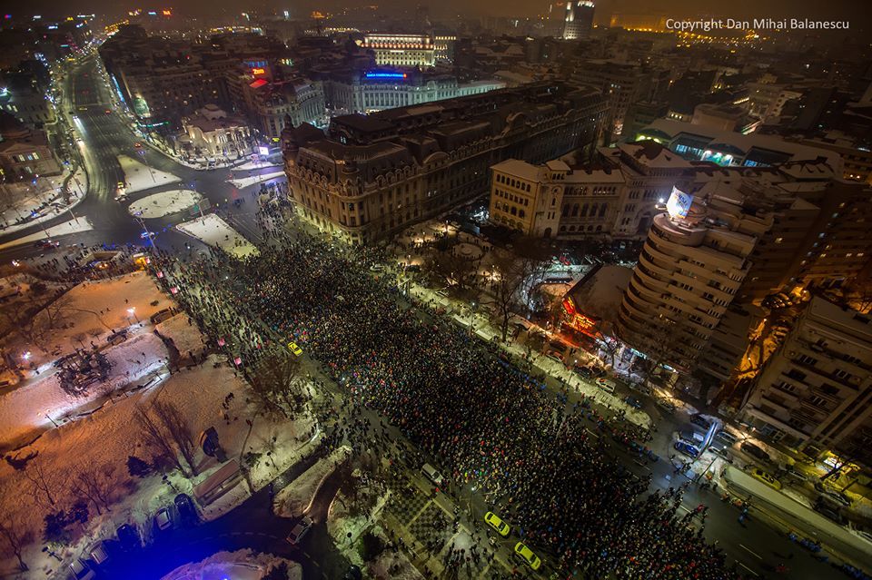 В Румынии возобновились протесты против коррупционных инициатив властей