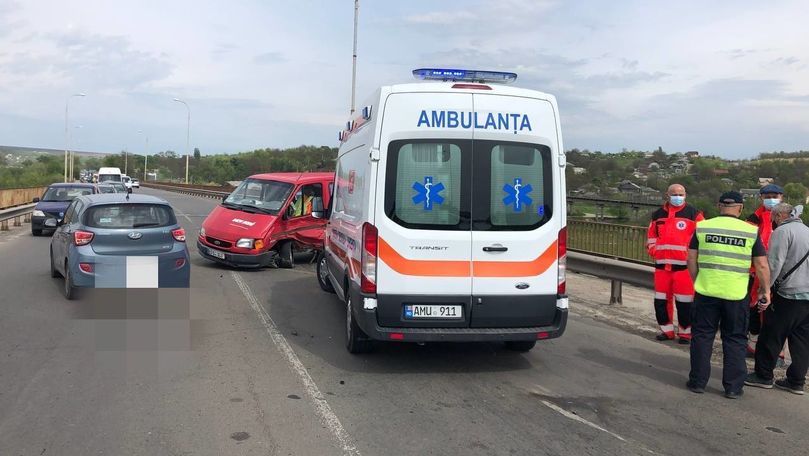 В Сынжере произошло ДТП: пострадавший доставлен в больницу