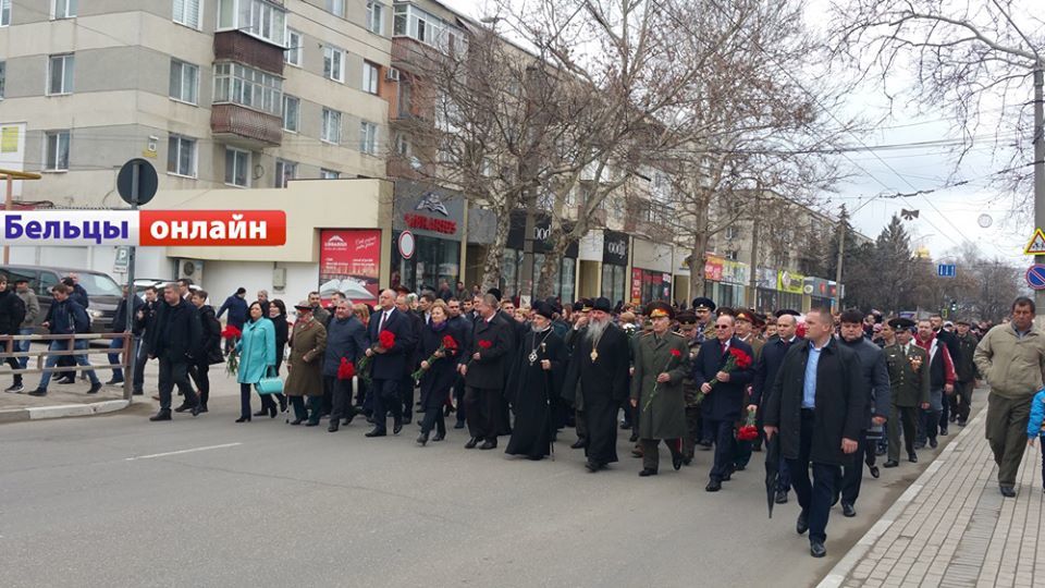 Бельцы празднуют 75-летие освобождения города от фашистских захватчиков