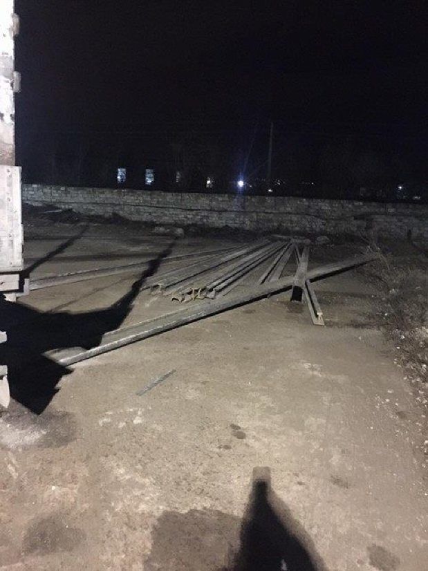 На КПП Скулень задержали фуру с контрабандным металлом