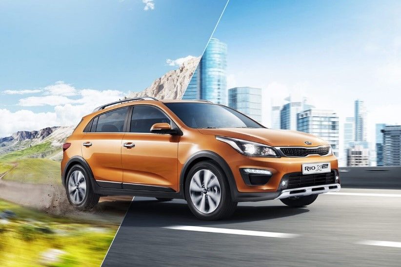 KIA Rio X-Line: Хэтчбек повышенной проходимости с клиренсом – 195 мм ®