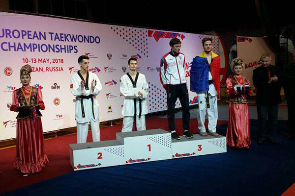 Молдавский спортсмен завоевал бронзу на Чемпионате Европы по тхэквондо