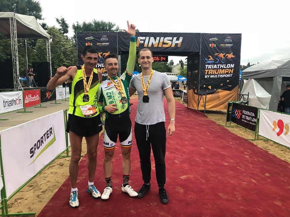 В столице прошел второй чемпионат Молдовы по триатлону