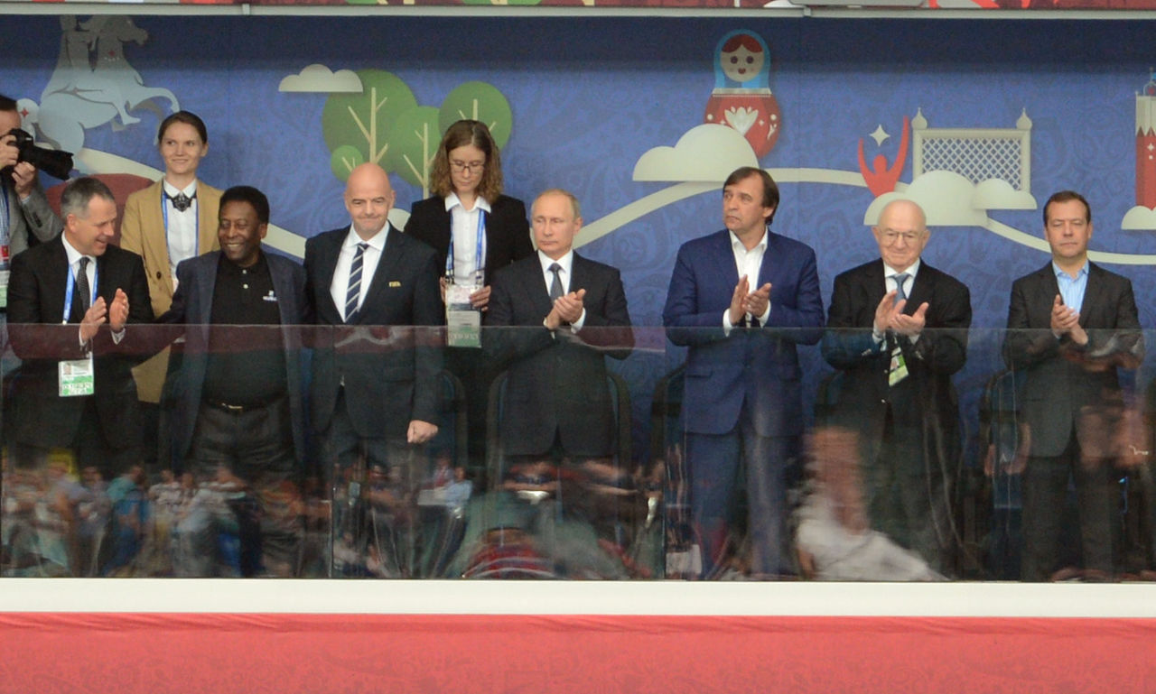Сборная России одержала победу в первом матче Кубка конфедераций