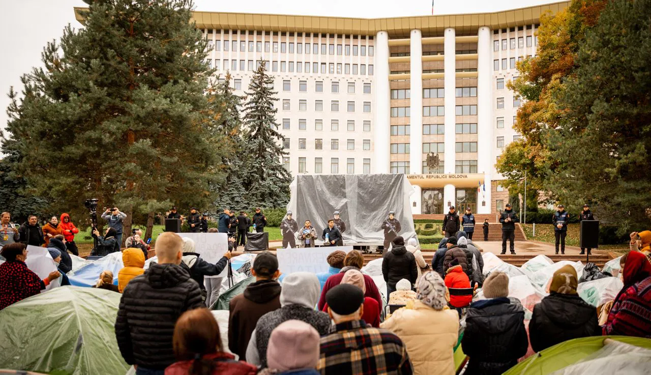 Сторонники партии "Шор" провели очередную акцию протеста