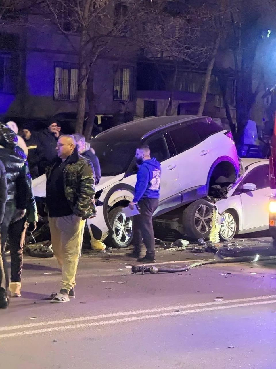 Accident grav în Capitală cu implicarea a șapte mașini: O femeie a ajuns la spital