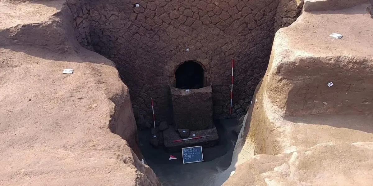 Учёные впервые за 2000 лет заглянули в саркофаг гробницы Цербера и рассказали о содержимом