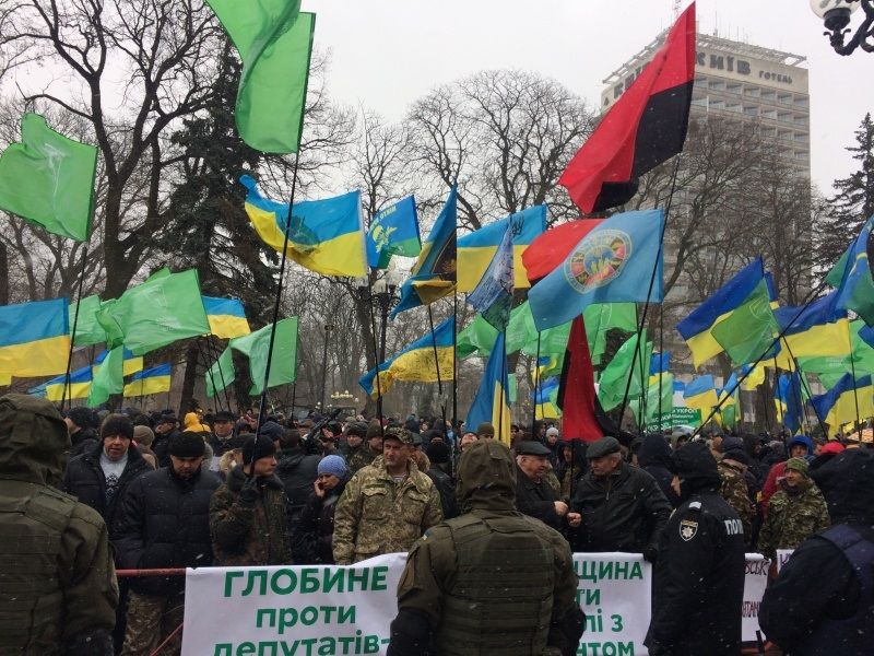 Центр Киева усиленно охраняют