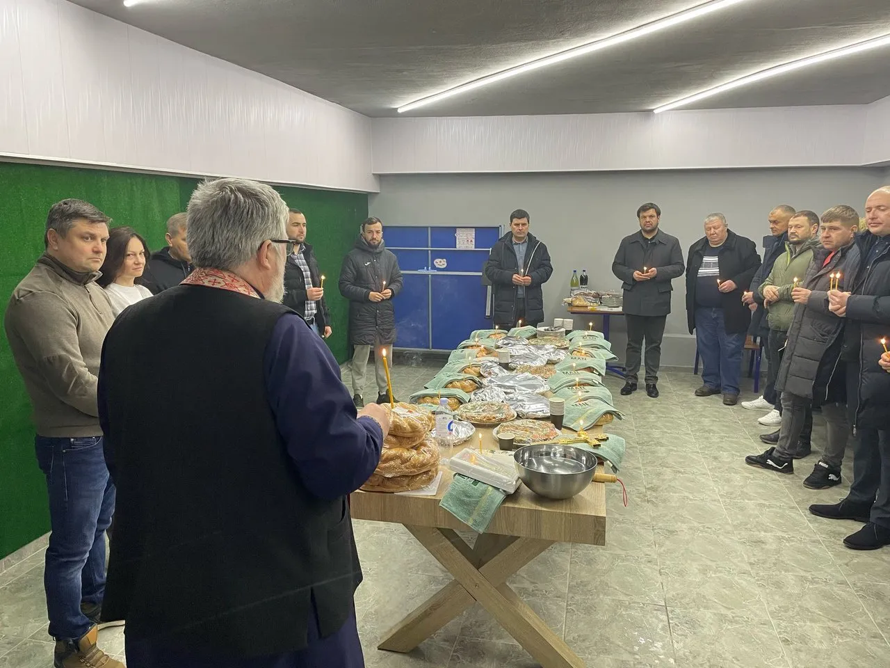 Sediul MAN la Orhei, inaugurat cu preot, colaci și prosoape cu logo-ul partidului